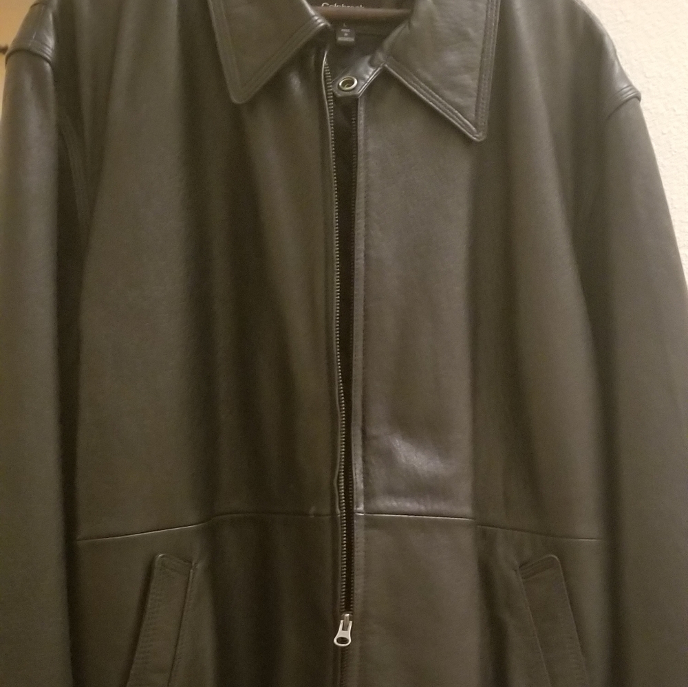 🖤Black Leather Men's Jacket